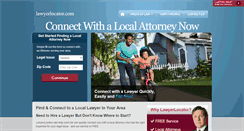 Desktop Screenshot of lawyerlocator.com